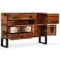 vidaXL Credenza in Legno Massello di Sheesham 115x30x80 cm vidaXL Credenza in Legno Massello di Sheesham 115x30x80 cm