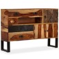 vidaXL Credenza in Legno Massello di Sheesham 115x30x80 cm vidaXL Credenza in Legno Massello di Sheesham 115x30x80 cm