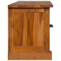 vidaXL Mobile Porta TV 112x30x37 cm in Legno Massello di Teak vidaXL Mobile Porta TV 112x30x37 cm in Legno Massello di Teak