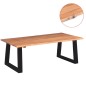 vidaXL Tavolino da Caffè in Legno Massello di Acacia 110x60x40 cm vidaXL Tavolino da Caffè in Legno Massello di Acacia 110x60x40 cm
