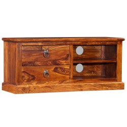 vidaXL Mobile Porta TV in Legno Massello di Sheesham 90x30x40 cm