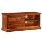 vidaXL Mobile Porta TV in Legno Massello di Sheesham 90x30x40 cm