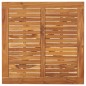 vidaXL Tavolo da Giardino 85x85x75 cm in Legno Massello di Acacia vidaXL Tavolo da Giardino 85x85x75 cm in Legno Massello di Acacia