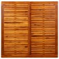 vidaXL Tavolino da Giardino 110x110x45 cm in Legno Massello di Acacia