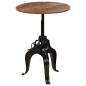 vidaXL Tavolo da Bar in Legno Massello di Recupero 75x(76-110) cm