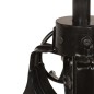 vidaXL Tavolo da Bar in Legno Massello di Recupero 75x(76-110) cm