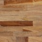 vidaXL Panca in Legno di Teak di Recupero e Acciaio 110x35x45 cm vidaXL Panca in Legno di Teak di Recupero e Acciaio 110x35x45 cm