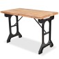 vidaXL Tavolo da Pranzo con Piano in Massello di Abete 122x65x82 cm vidaXL Tavolo da Pranzo con Piano in Massello di Abete 122x65x82 cm
