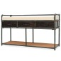 vidaXL Cassapanca con Cuscino 107,5x34,5x59 cm vidaXL Cassapanca con Cuscino 107,5x34,5x59 cm