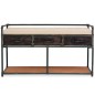 vidaXL Cassapanca con Cuscino 107,5x34,5x59 cm vidaXL Cassapanca con Cuscino 107,5x34,5x59 cm
