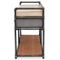 vidaXL Cassapanca con Cuscino 107,5x34,5x59 cm vidaXL Cassapanca con Cuscino 107,5x34,5x59 cm