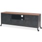 vidaXL Mobile Porta TV 120x30x43 cm Nero