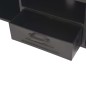 vidaXL Mobile Porta TV 120x30x43 cm Nero