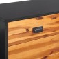 vidaXL Credenza in Legno Massello di Acacia 90x33,5x83 cm vidaXL Credenza in Legno Massello di Acacia 90x33,5x83 cm