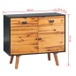 vidaXL Credenza in Legno Massello di Acacia 90x33,5x83 cm vidaXL Credenza in Legno Massello di Acacia 90x33,5x83 cm