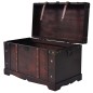 vidaXL Baule del Tesoro Vintage in Legno 66x38x40 cm vidaXL Baule del Tesoro Vintage in Legno 66x38x40 cm