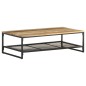 vidaXL Tavolino da Caffè 110x60x35 cm in Legno Massello di Recupero vidaXL Tavolino da Caffè 110x60x35 cm in Legno Massello di Recupero