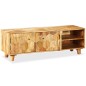 vidaXL Mobile Porta TV in Legno Massello di Mango 118x35x40 cm vidaXL Mobile Porta TV in Legno Massello di Mango 118x35x40 cm
