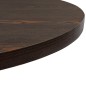 vidaXL Tavolo Bistrot in MDF e Acciaio Rotondo 80x75 cm Cenere Scura vidaXL Tavolo Bistrot in MDF e Acciaio Rotondo 80x75 cm Cenere Scura