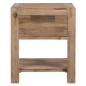 vidaXL Comodino con Cassetto 40x30x48 cm in Legno Massello di Acacia vidaXL Comodino con Cassetto 40x30x48 cm in Legno Massello di Acacia