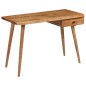 vidaXL Scrittoio in Legno Massello di Acacia 110x50x76 cm vidaXL Scrittoio in Legno Massello di Acacia 110x50x76 cm