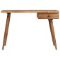 vidaXL Scrittoio in Legno Massello di Acacia 110x50x76 cm vidaXL Scrittoio in Legno Massello di Acacia 110x50x76 cm