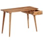 vidaXL Scrittoio in Legno Massello di Acacia 110x50x76 cm vidaXL Scrittoio in Legno Massello di Acacia 110x50x76 cm