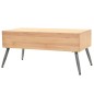 vidaXL Tavolino da Caffè in Legno Massello di Abete 115x55x50 cm vidaXL Tavolino da Caffè in Legno Massello di Abete 115x55x50 cm