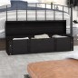 vidaXL Baule in Legno Massello Stile Vintage 120x30x40 cm vidaXL Baule in Legno Massello Stile Vintage 120x30x40 cm