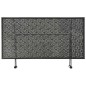 vidaXL Tavolino da Caffè Pieghevole Vintage Metallo 100x50x45 cm Nero vidaXL Tavolino da Caffè Pieghevole Vintage Metallo 100x50x45 cm Nero