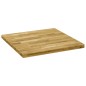 vidaXL Piano del Tavolo Legno Massello di Rovere Quadrato 44mm 80x80cm vidaXL Piano del Tavolo Legno Massello di Rovere Quadrato 44mm 80x80cm
