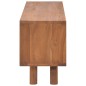 vidaXL Mobile Porta TV 110x30x45 cm in Legno Massello di Teak vidaXL Mobile Porta TV 110x30x45 cm in Legno Massello di Teak