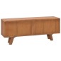 vidaXL Mobile Porta TV 110x30x45 cm in Legno Massello di Teak vidaXL Mobile Porta TV 110x30x45 cm in Legno Massello di Teak