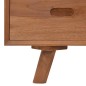 vidaXL Mobile Porta TV 110x30x45 cm in Legno Massello di Teak vidaXL Mobile Porta TV 110x30x45 cm in Legno Massello di Teak