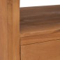 vidaXL Mobile Porta TV con Ruote 80x50x42 cm in Legno Massello di Teak vidaXL Mobile Porta TV con Ruote 80x50x42 cm in Legno Massello di Teak