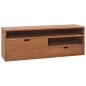 vidaXL Mobile Porta TV 110x30x40 cm in Legno Massello di Mango vidaXL Mobile Porta TV 110x30x40 cm in Legno Massello di Mango