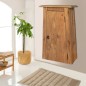 vidaXL Mobile da Bagno a Parete in Legno Massello di Pino 42x23x70 cm vidaXL Mobile da Bagno a Parete in Legno Massello di Pino 42x23x70 cm