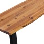vidaXL Panca in Legno Massello di Acacia 160 cm vidaXL Panca in Legno Massello di Acacia 160 cm