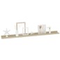 vidaXL Mensole da Parete 4 pz Rovere Sonoma 100x9x3 cm
