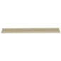 vidaXL Mensole da Parete 4 pz Rovere Sonoma 100x9x3 cm