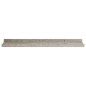 vidaXL Mensole da Parete 4 pz Grigio Cemento 60x9x3 cm vidaXL Mensole da Parete 4 pz Grigio Cemento 60x9x3 cm