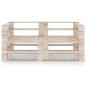 Divano da Giardino su Pallet a 2 Posti in Legno di Pino Divano da Giardino su Pallet a 2 Posti in Legno di Pino
