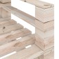 Divano da Giardino su Pallet a 2 Posti in Legno di Pino Divano da Giardino su Pallet a 2 Posti in Legno di Pino