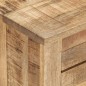 vidaXL Mobile Porta TV 110x30x40 cm in Legno di Mango Grezzo