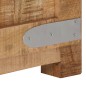 vidaXL Mobile Porta TV 110x30x40 cm in Legno di Mango Grezzo