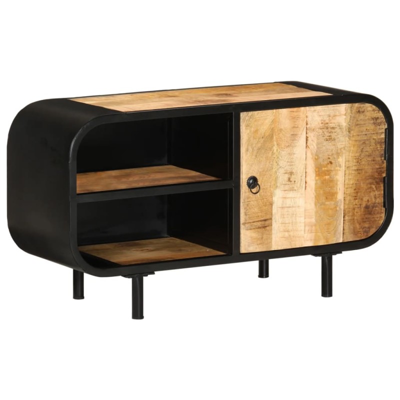 vidaXL Mobile Porta TV 90x30x48 cm in Legno di Mango Grezzo vidaXL Mobile Porta TV 90x30x48 cm in Legno di Mango Grezzo