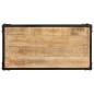 vidaXL Tavolino da Salotto 90x45x35 cm in Legno di Mango Grezzo vidaXL Tavolino da Salotto 90x45x35 cm in Legno di Mango Grezzo