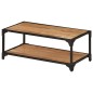 vidaXL Tavolino da Salotto 90x45x35 cm in Legno Massello di Acacia vidaXL Tavolino da Salotto 90x45x35 cm in Legno Massello di Acacia