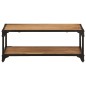 vidaXL Tavolino da Salotto 90x45x35 cm in Legno Massello di Acacia vidaXL Tavolino da Salotto 90x45x35 cm in Legno Massello di Acacia