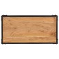 vidaXL Tavolino da Salotto 90x45x35 cm in Legno Massello di Acacia vidaXL Tavolino da Salotto 90x45x35 cm in Legno Massello di Acacia